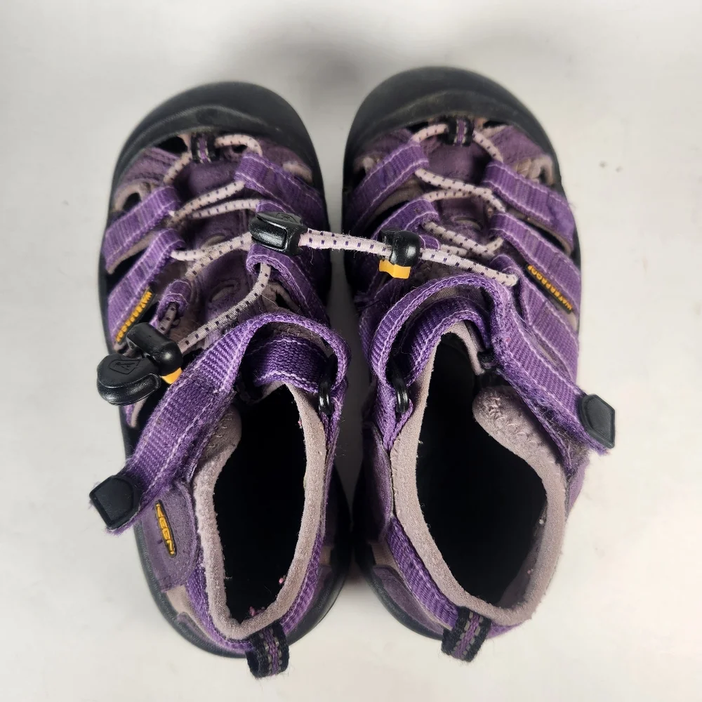 KEEN Kids Sandal Size 12 Purple Fisherman Outdoor Cap Toe Washable Shoes - Picture 9 of 12